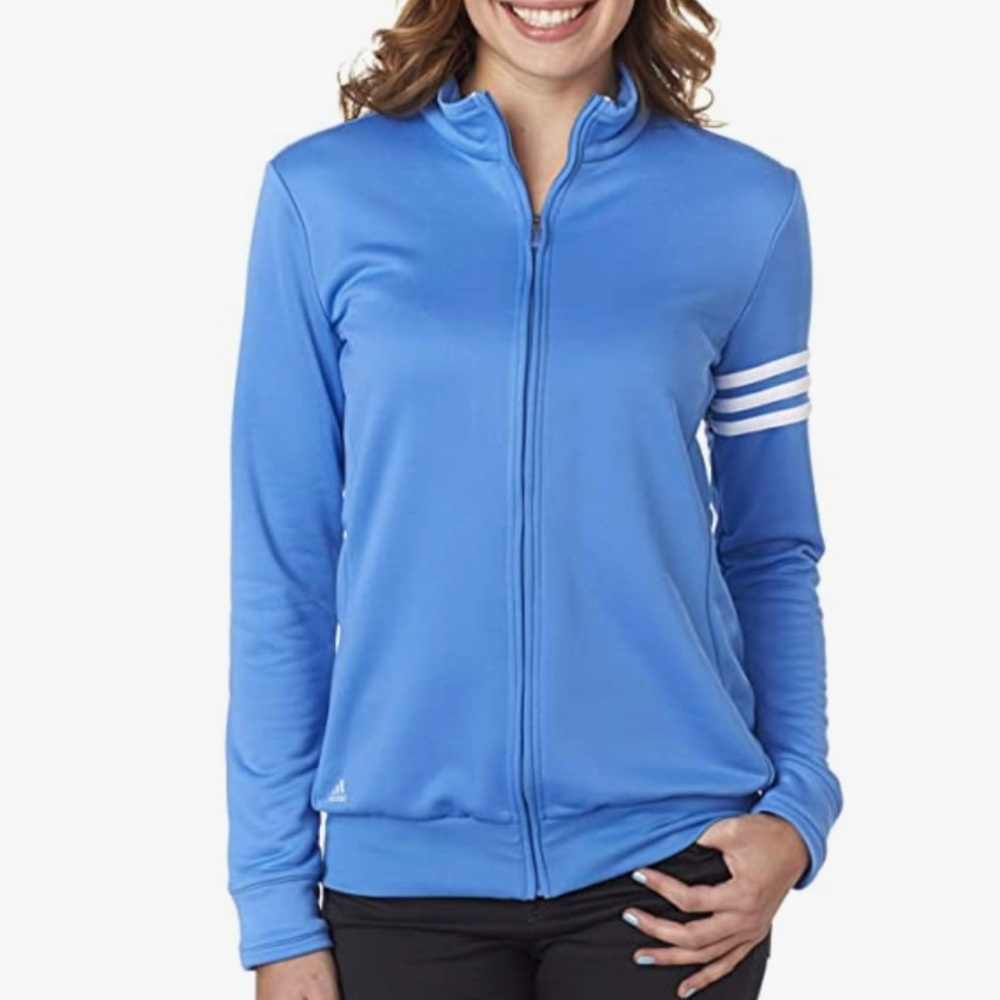 adidas 3-Stripe French Terry Full-Zip